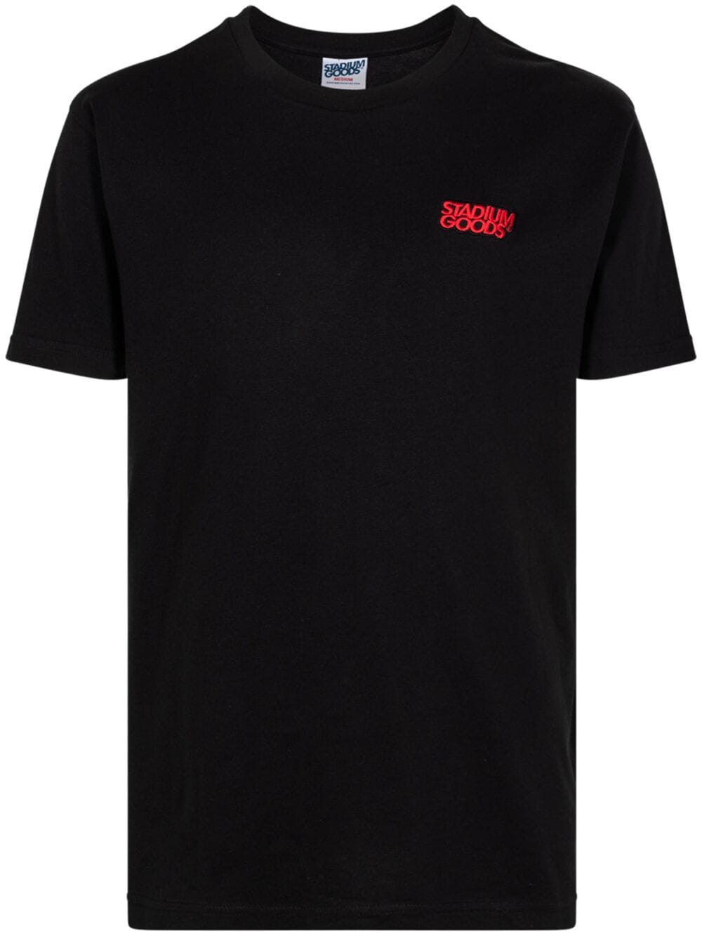 STADIUM GOODS® stacked logo embroidered T-shirt - Black von STADIUM GOODS®