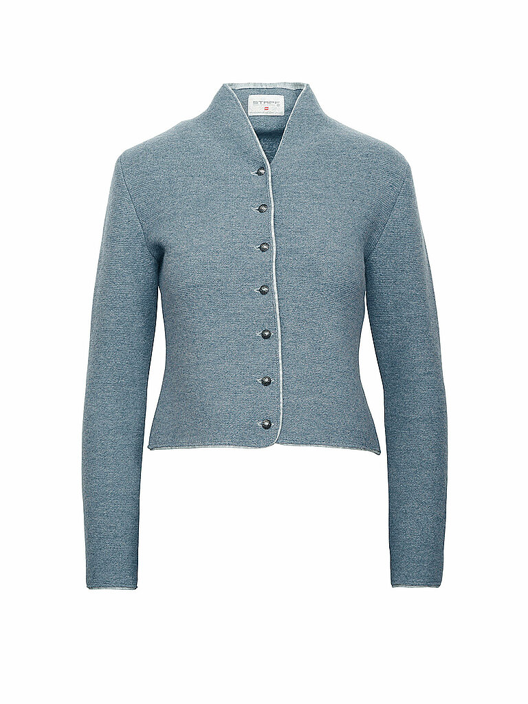 STAPF Trachtenstrickjacke DORIKA blau | XXL STAPF Trachtenstrickjacke DORIKA blau | XXL von STAPF