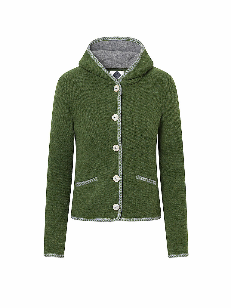 STAPF Trachtenstrickjacke MALWINE dunkelgrün | M STAPF Trachtenstrickjacke MALWINE dunkelgrün | M von STAPF