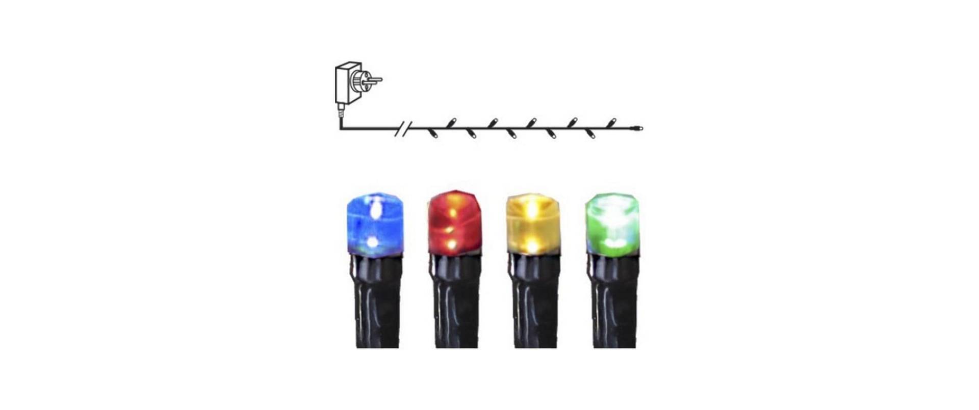 STAR TRADING LED-Lichterkette »Trading LED-Lichterkette Micro«, 180 St.-flammig von STAR TRADING