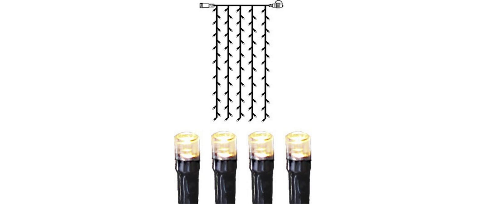 STAR TRADING LED-Lichtervorhang »Trading Lichtervorhang Erweite«, 100 St.-flammig von STAR TRADING