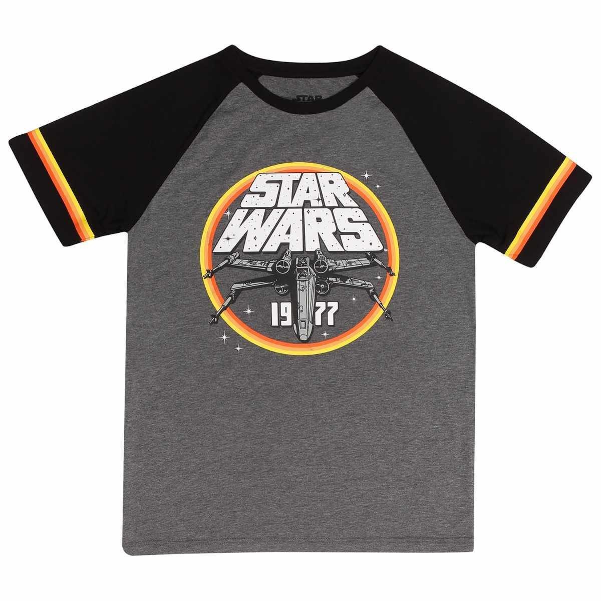 1977 Tshirt Damen Grau S von STAR WARS