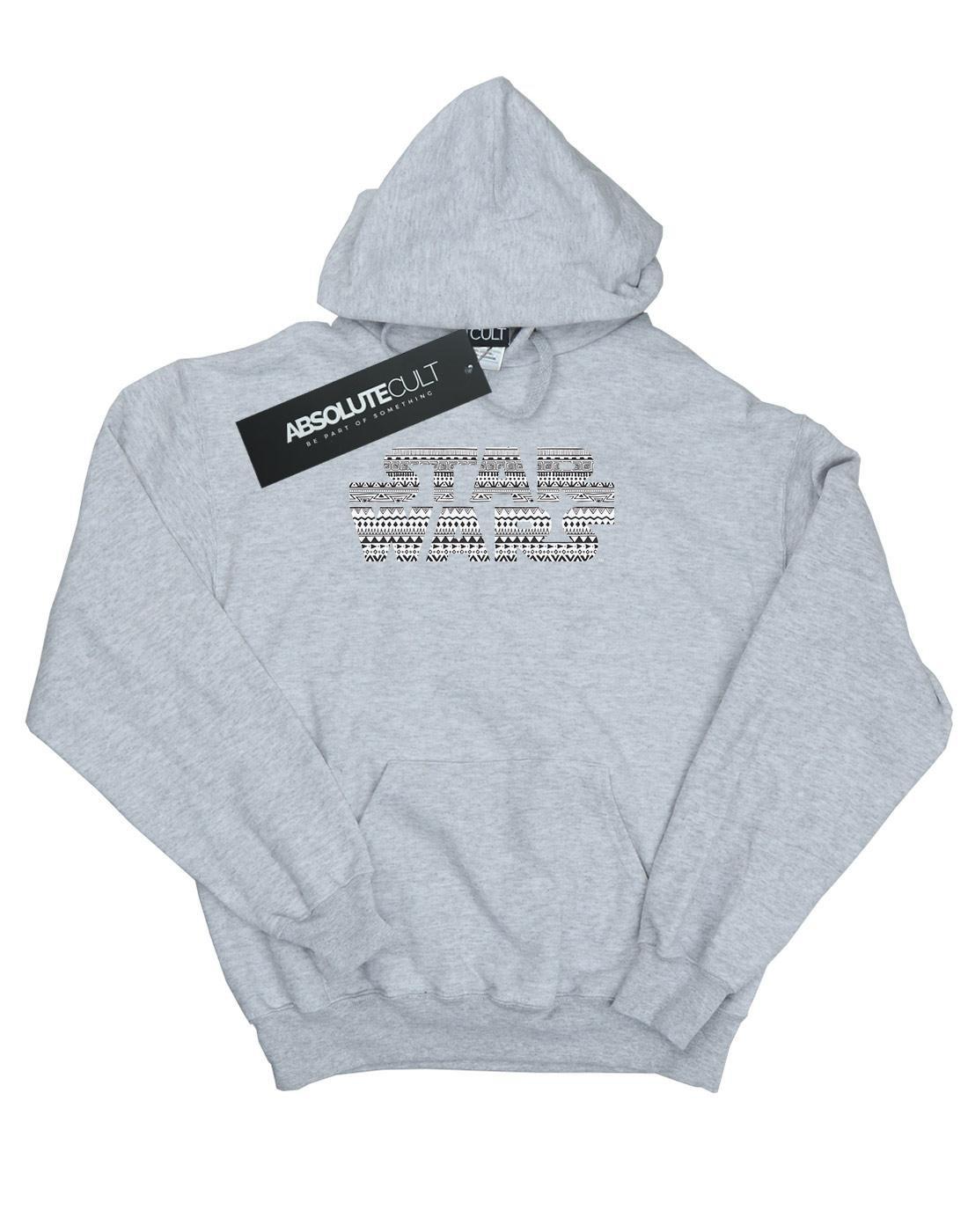 Aztec Logo Mono Kapuzenpullover Herren Grau XL von STAR WARS