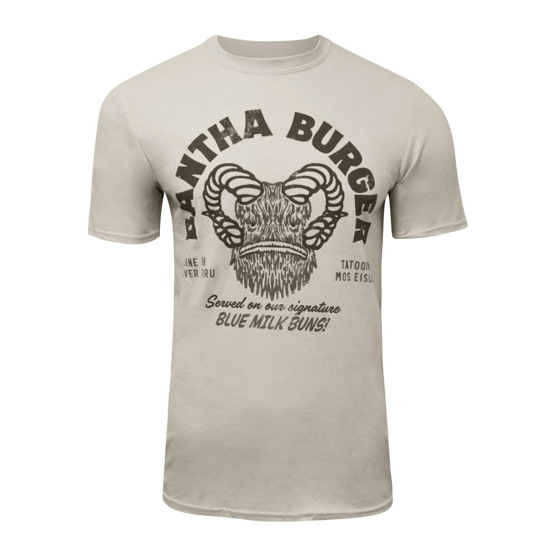 Bantha Burger Tshirt Herren Sand L von STAR WARS