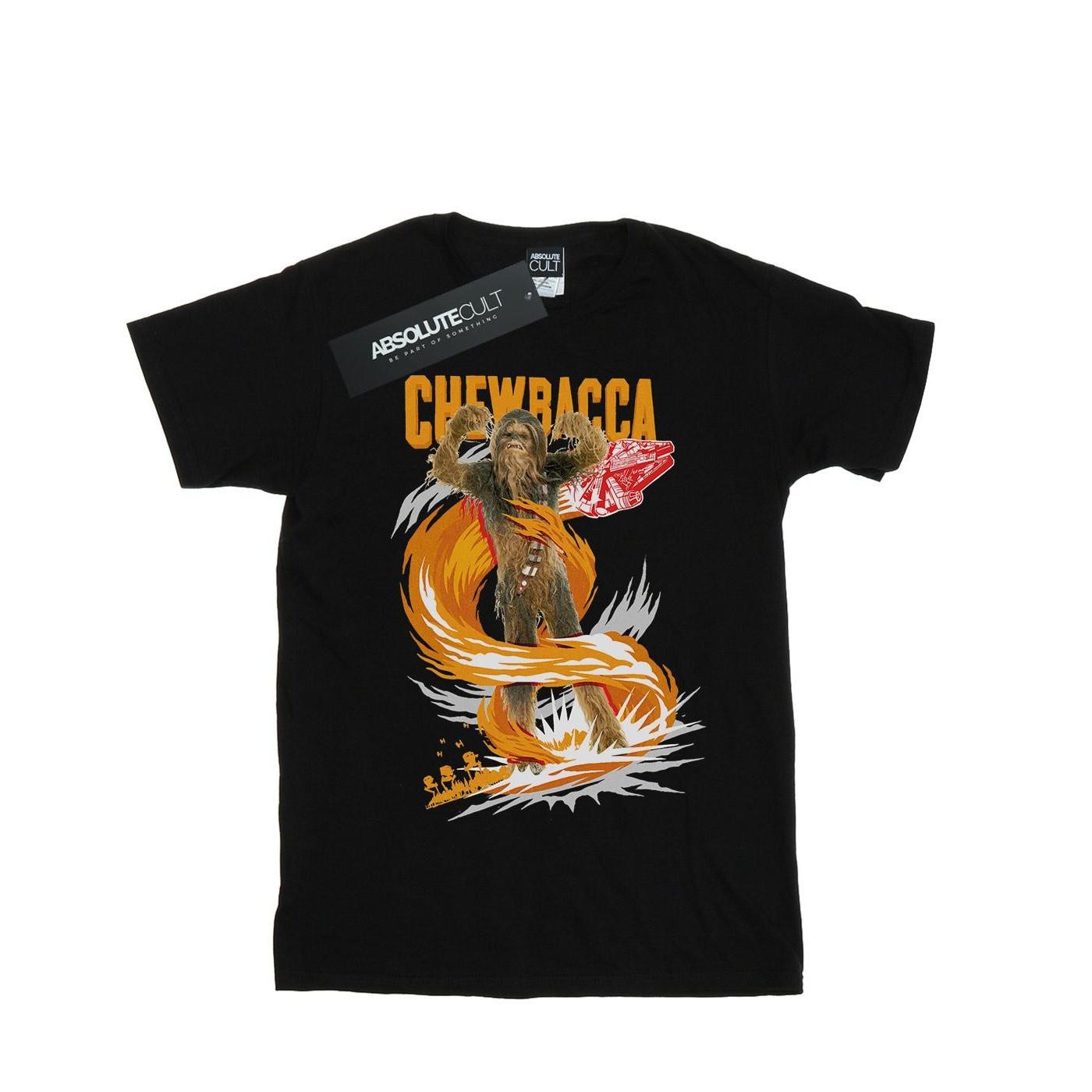 Chewbacca Gigantic Tshirt Damen Schwarz M von STAR WARS