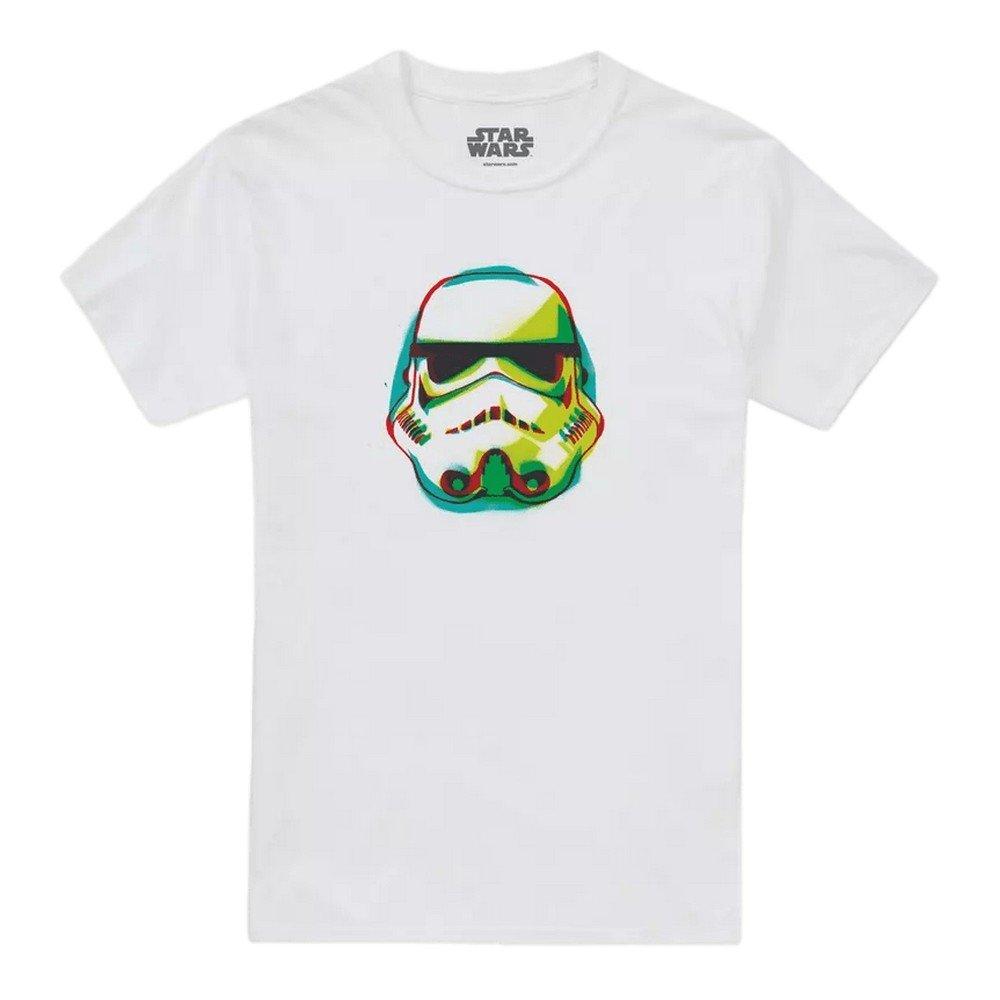 Cmyk Tshirt Herren Weiss L von STAR WARS