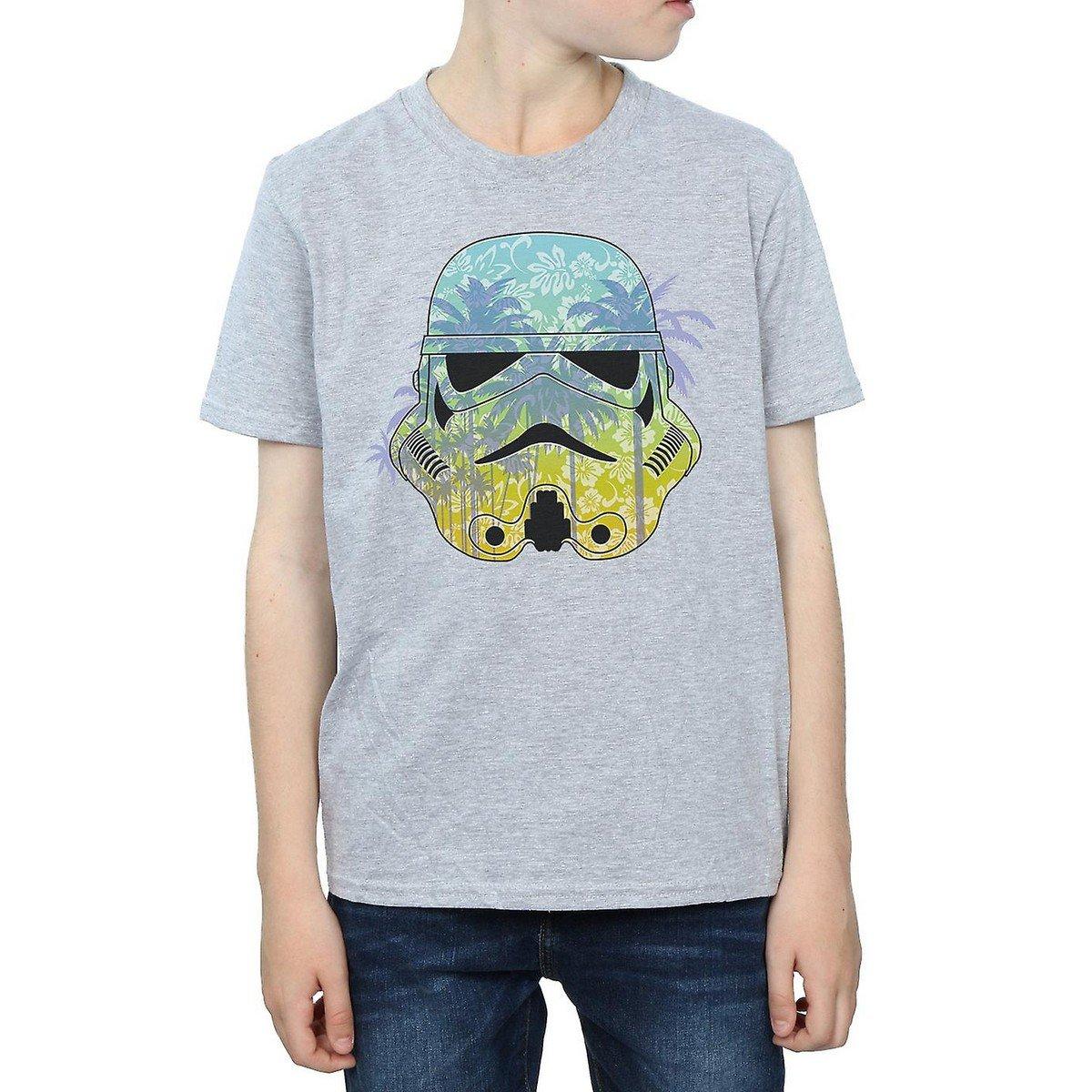 Command Tshirt Jungen Grau 128 von STAR WARS