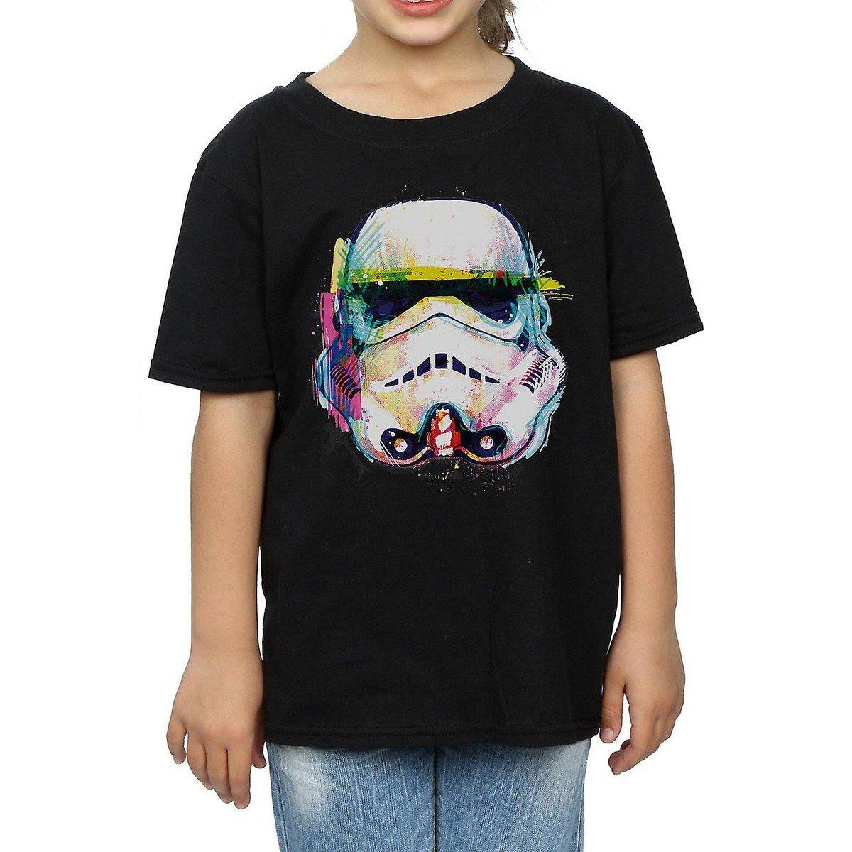 Command Tshirt Mädchen Schwarz 140/146 von STAR WARS