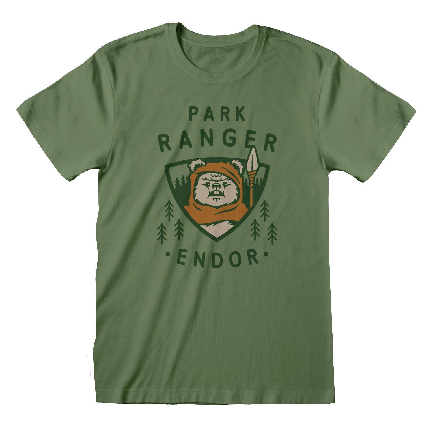 Endor Park Ranger Tshirt Damen Grün L von STAR WARS