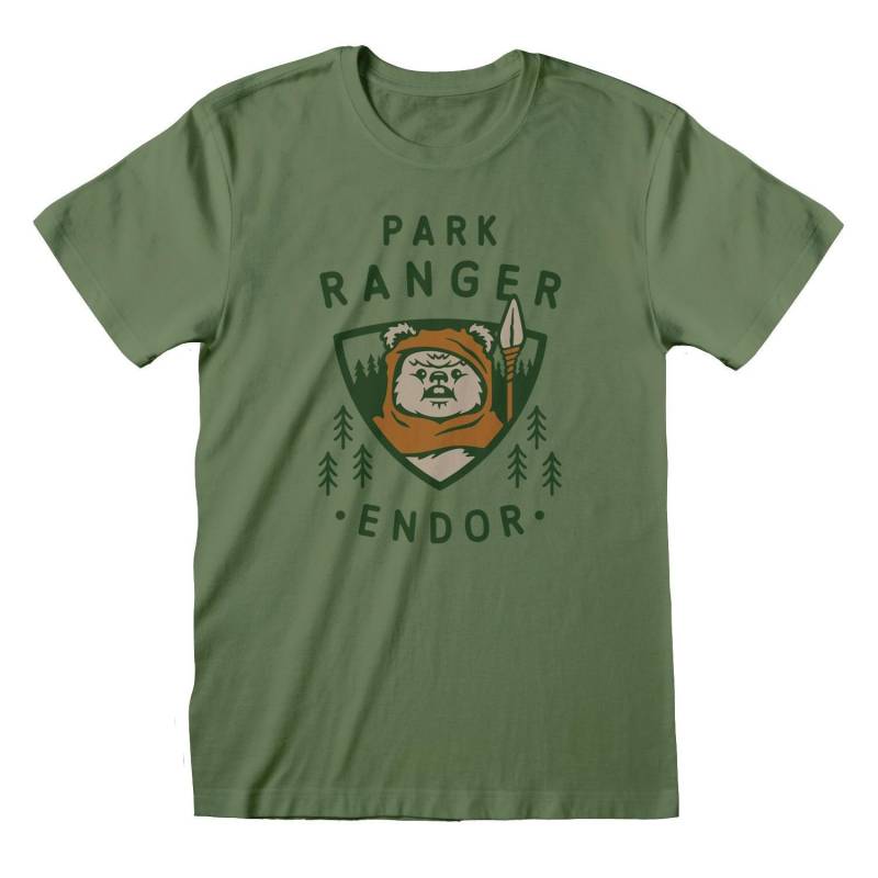 Endor Park Ranger Tshirt Damen Grün M von STAR WARS