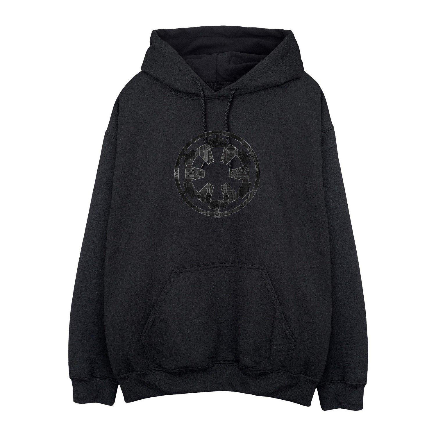 Galactic Empire Plans Kapuzenpullover Herren Schwarz 3XL von STAR WARS