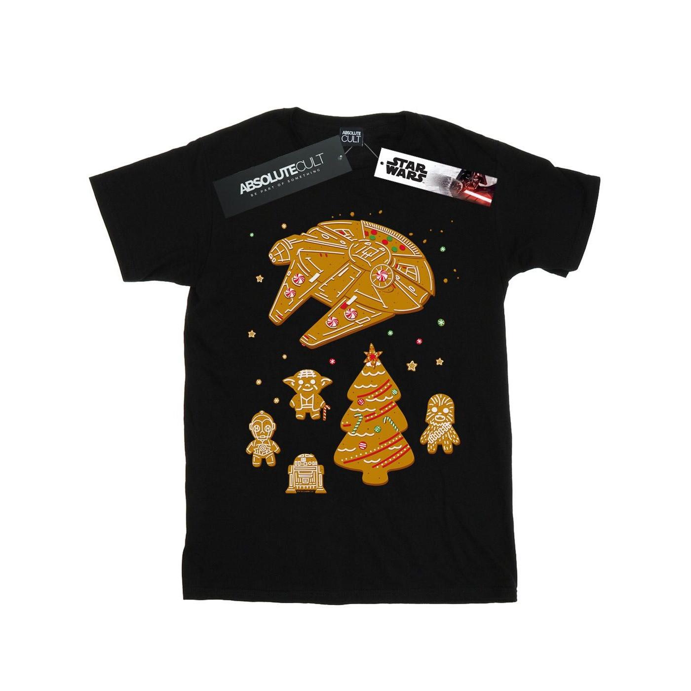 Gingerbread Rebels Tshirt Herren Schwarz 5XL von STAR WARS