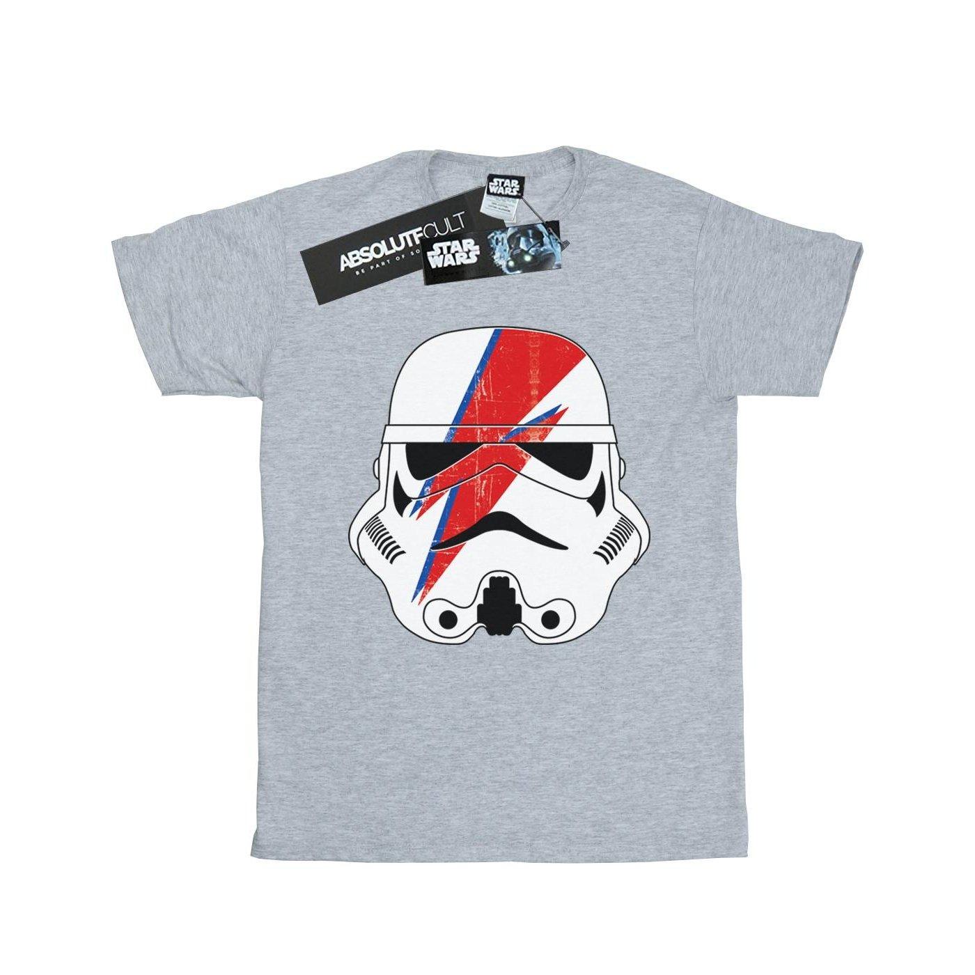 Glam Tshirt Jungen Grau 116 von STAR WARS