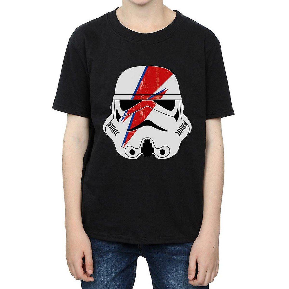 Glam Tshirt Jungen Schwarz 116 von STAR WARS