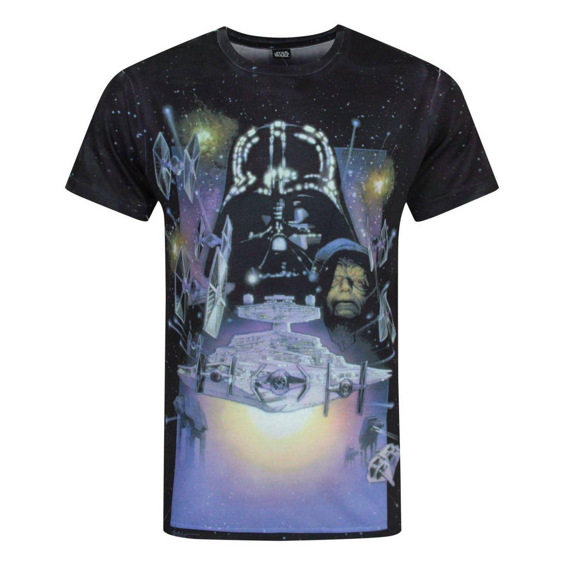 Empire Strikes Back Sublimation Tshirt Damen Multicolor L von STAR WARS