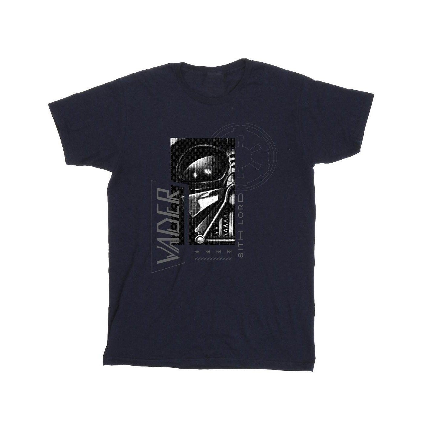 Obiwan Kenobi Sith Scifi Collage Tshirt Jungen Marine 104 von STAR WARS