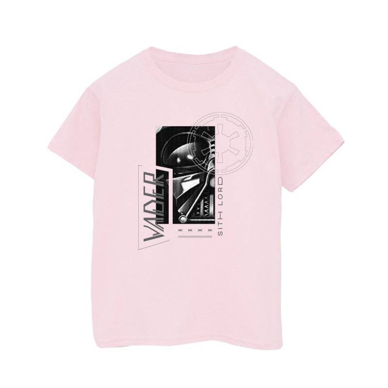 Obiwan Kenobi Sith Scifi Collage Tshirt Jungen Pink 116 von STAR WARS
