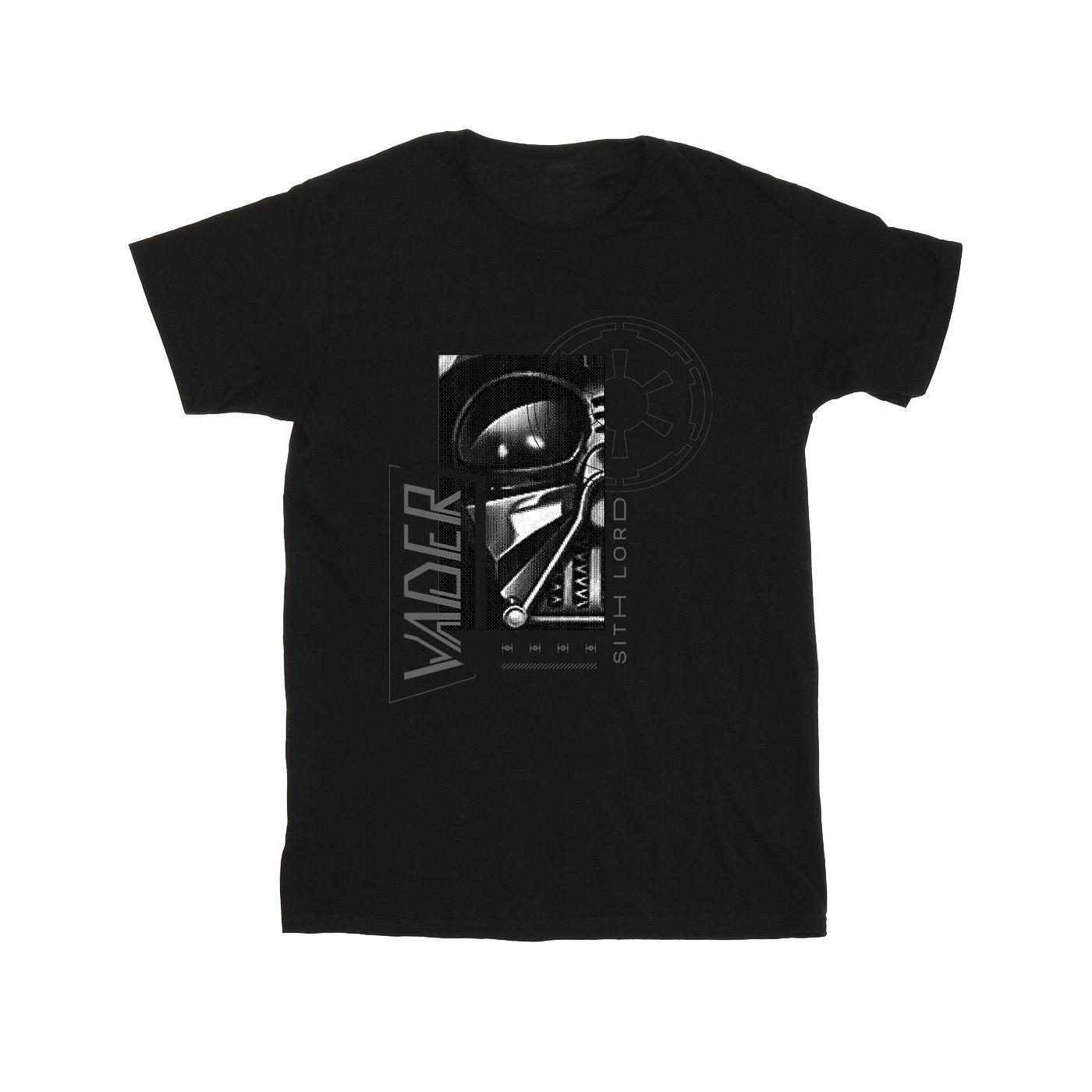 Obiwan Kenobi Sith Scifi Collage Tshirt Jungen Schwarz 104 von STAR WARS