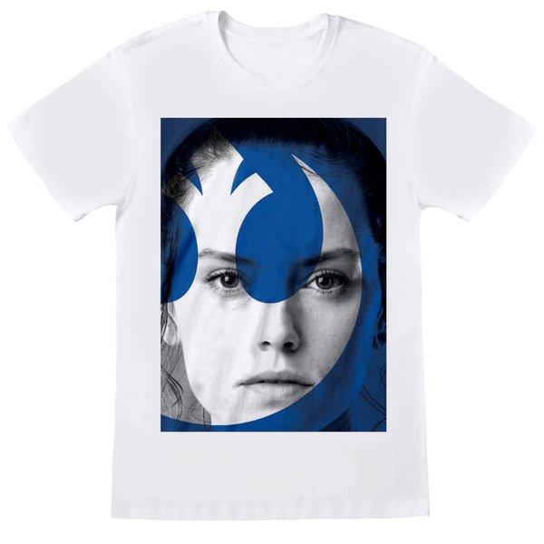 Rey Tshirt Damen Weiss XXL von STAR WARS