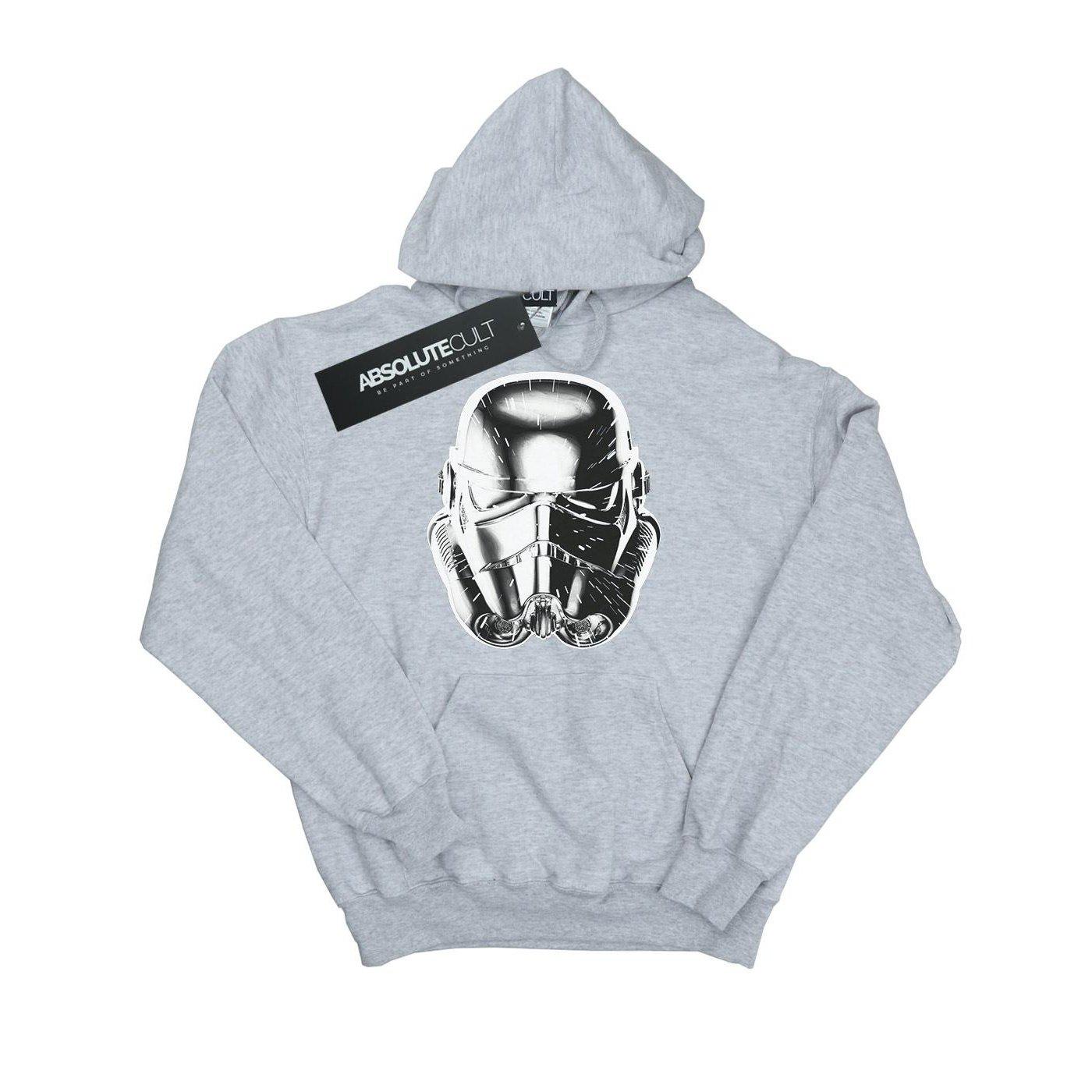 Stormtrooper Warp Speed Helmet Kapuzenpullover Damen Grau XL von STAR WARS