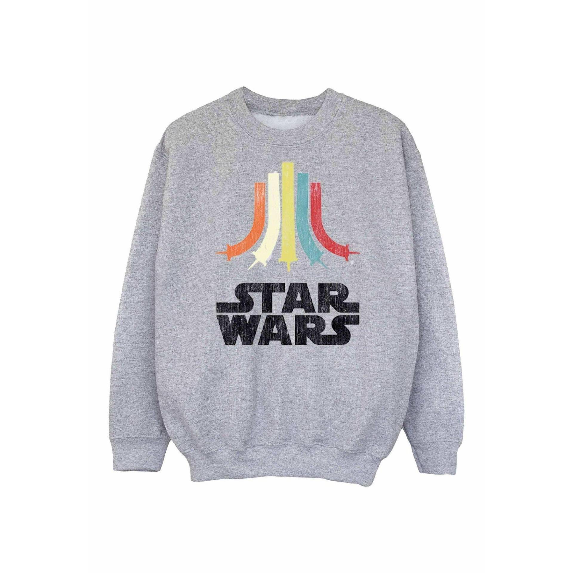 Sweatshirt Mädchen Grau 116 von STAR WARS