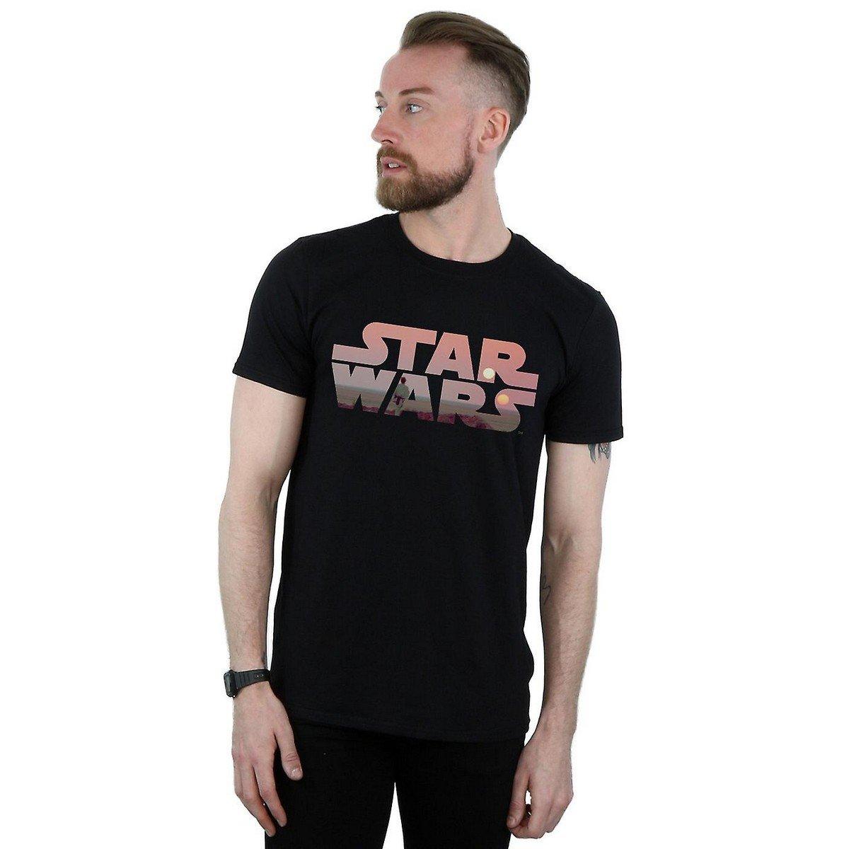 Tatooine Tshirt Herren Schwarz L von STAR WARS