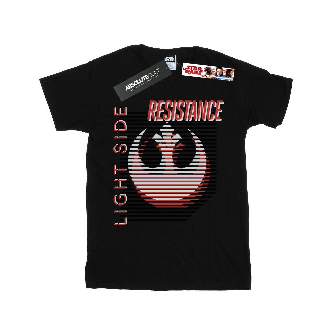 The Last Jedi Light Side Tshirt Damen Schwarz XXL von STAR WARS