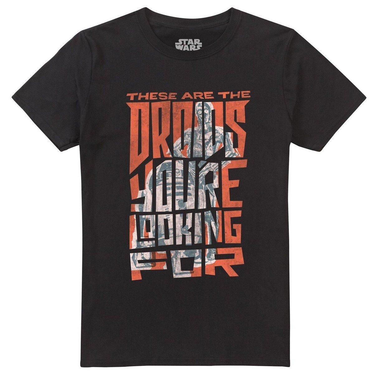 These Are The Droids Tshirt Herren Schwarz L von STAR WARS