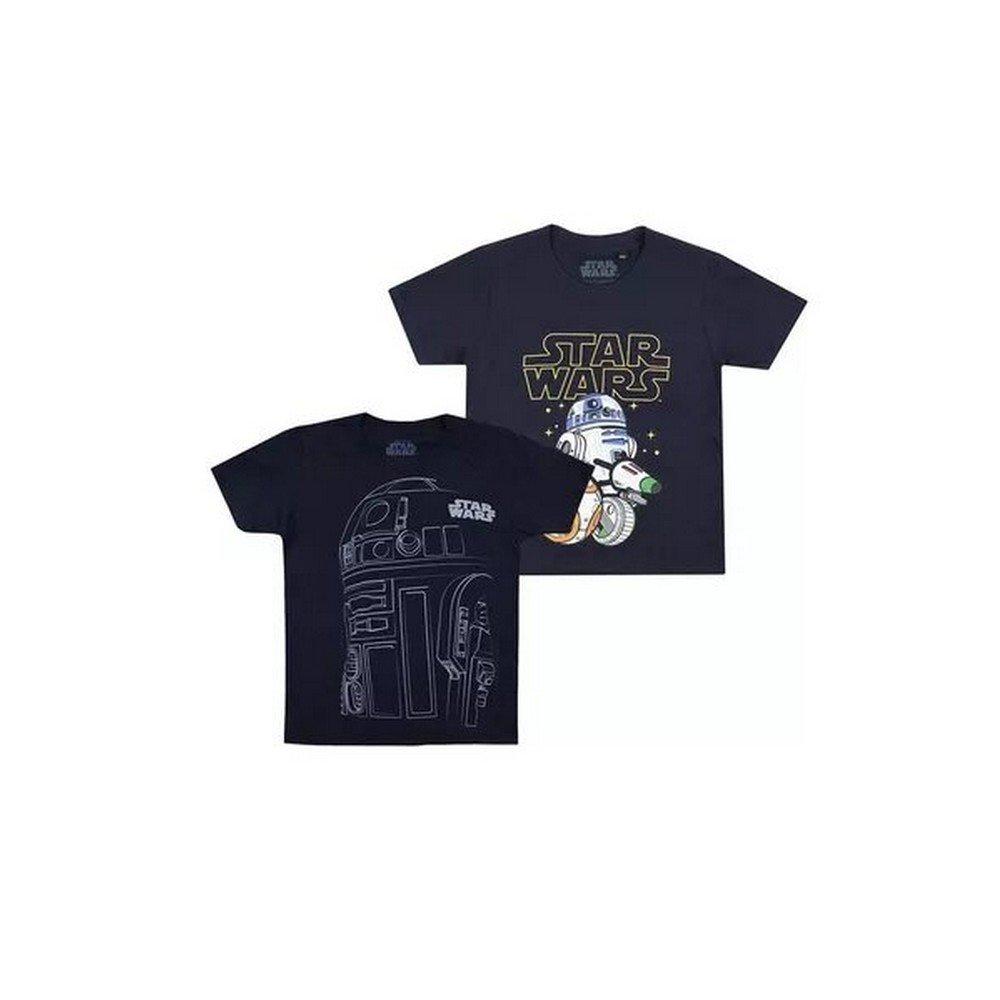 Tshirt (2erpack) Jungen Marine 152-158 von STAR WARS