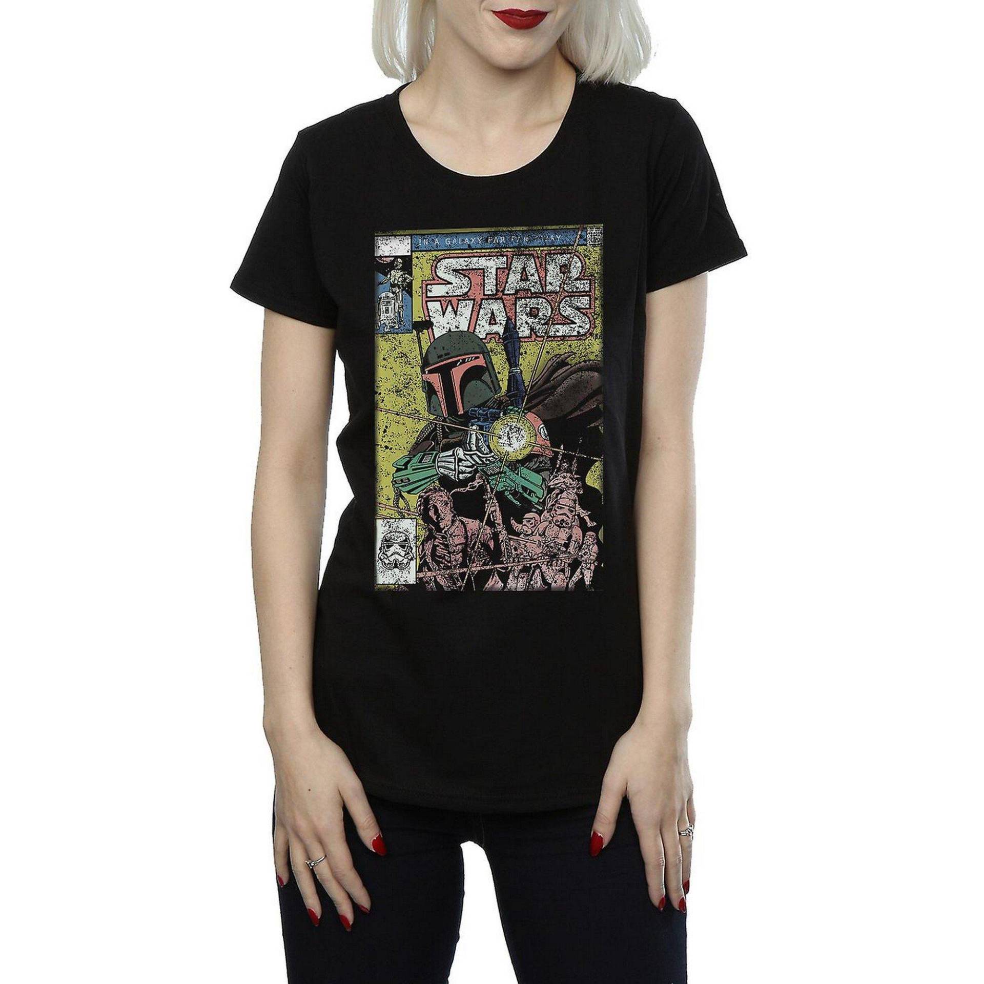 Tshirt Damen Schwarz XXL von STAR WARS