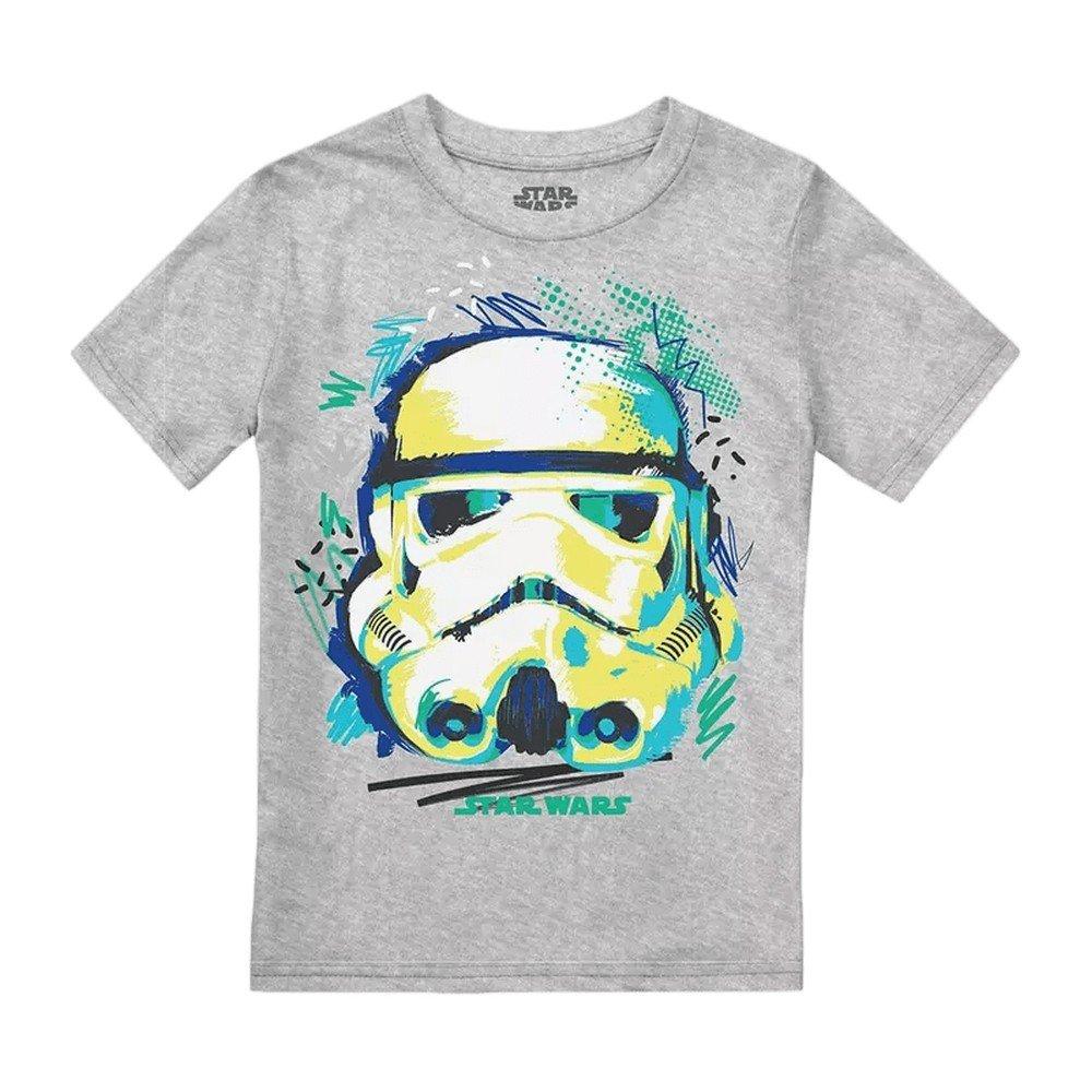 Tshirt Jungen Grau 104 von STAR WARS