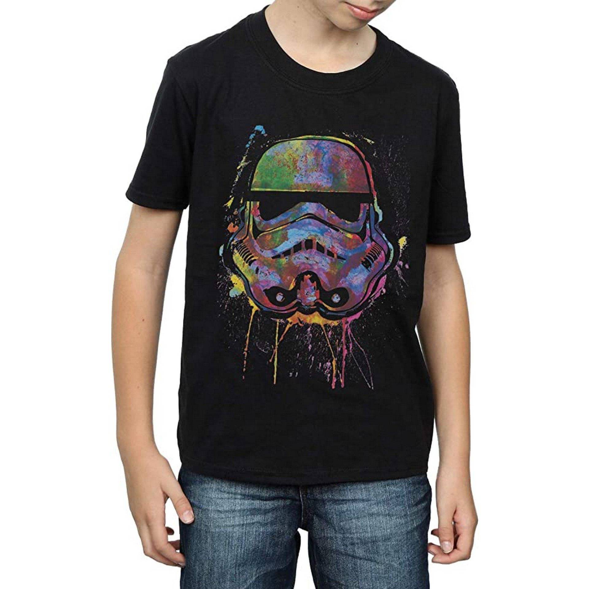 Tshirt Jungen Schwarz 116 von STAR WARS