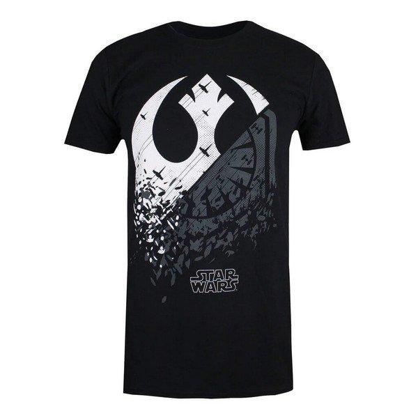 Tshirt Logo Herren Schwarz S von STAR WARS