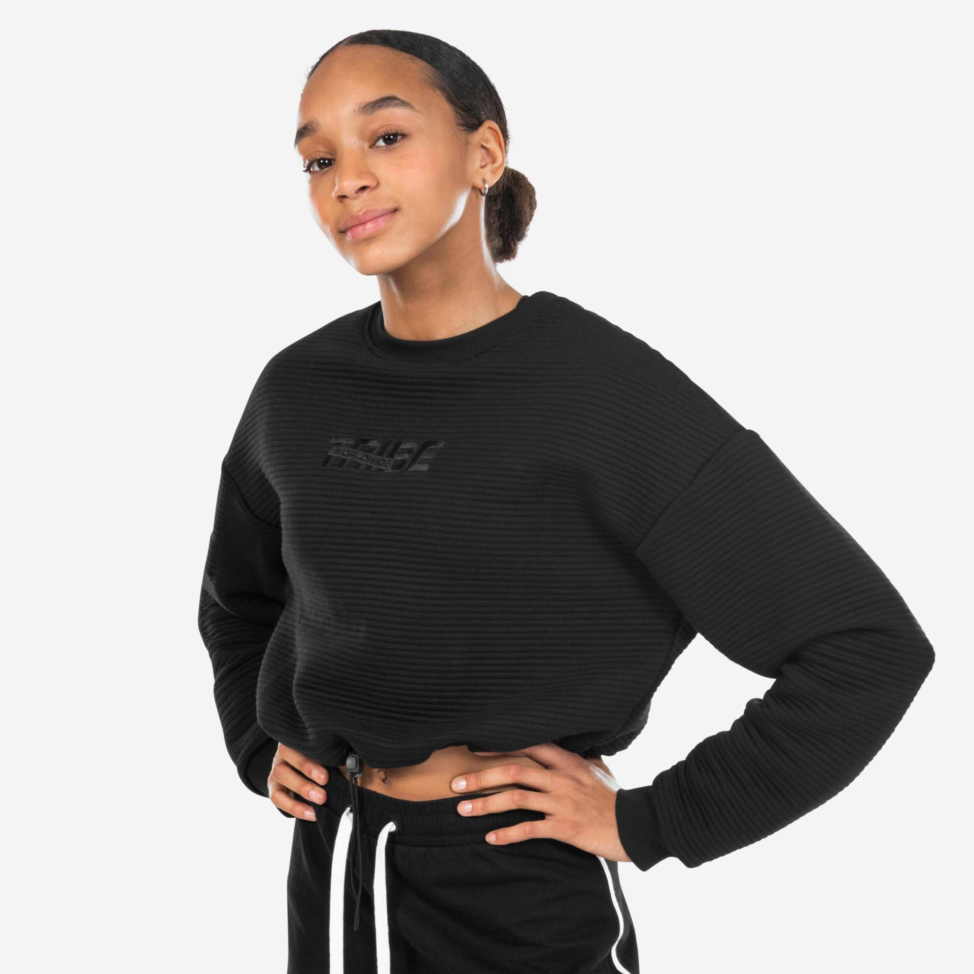 Sweatshirt - Dance Damen Schwarz Leicht 36 von STAREVER