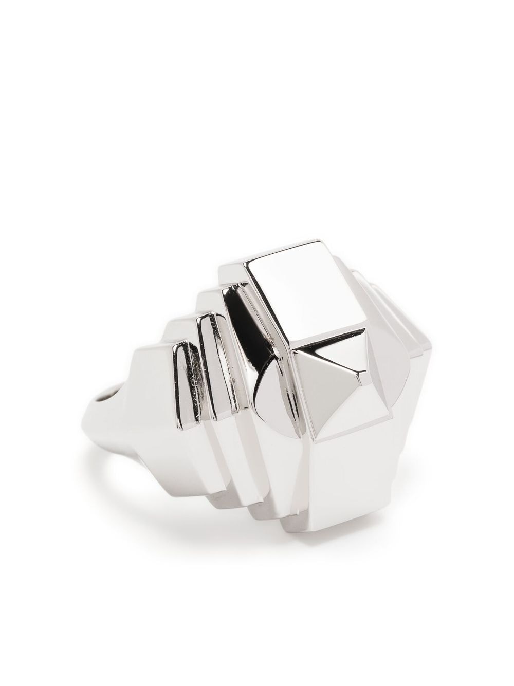 STATEMENT PARIS Rockaway Pyramid sterling silver ring von STATEMENT PARIS