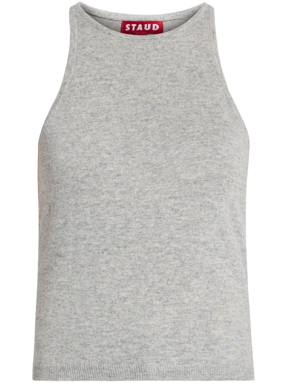 STAUD Ayana ribbed-knit tank top - Grey von STAUD