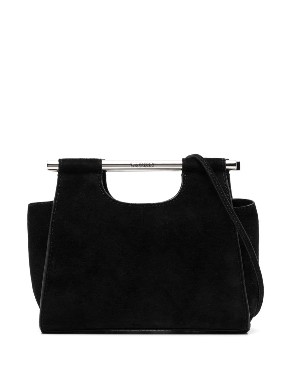 STAUD Mini Mar suede tote bag - Black von STAUD