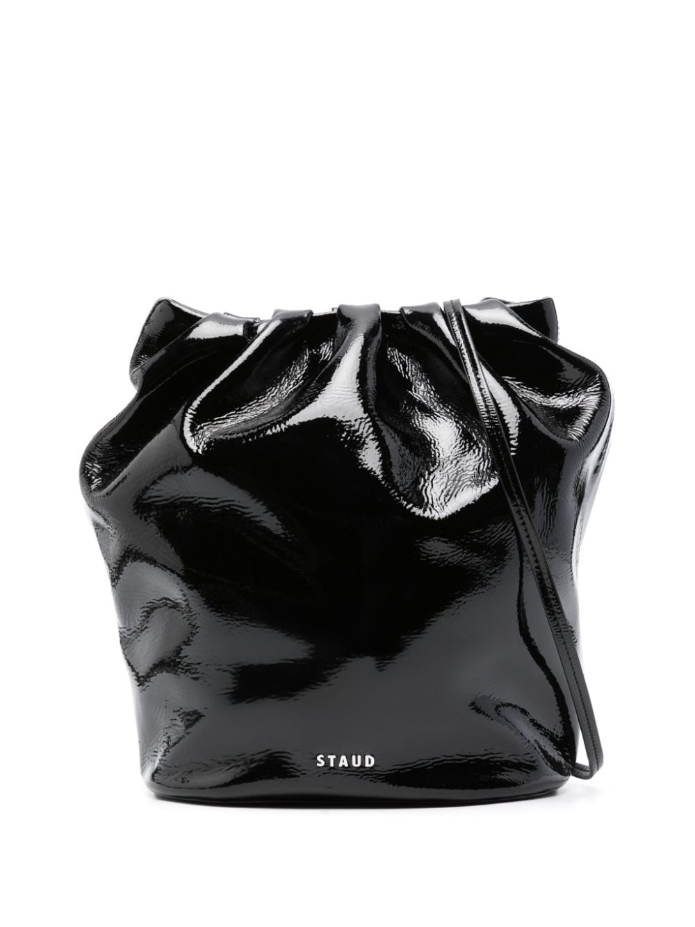 STAUD Valentina leather bucket bag - Black von STAUD