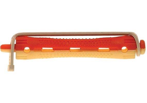 Bigudi Plastic Kurz Nr. 11 Rot-gelb Damen Rot Bunt ONE SIZE von STEINHART