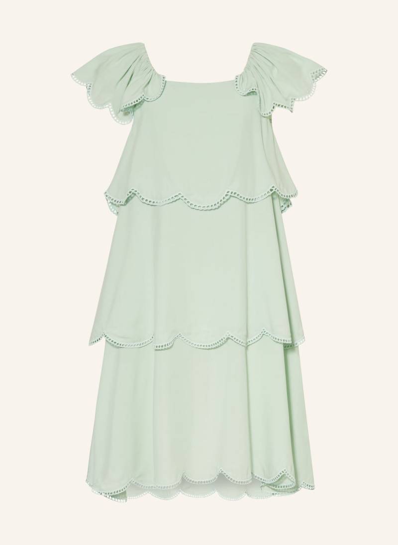 Stella Mccartney Kids Kleid Mit Spitze gruen von STELLA McCARTNEY KIDS