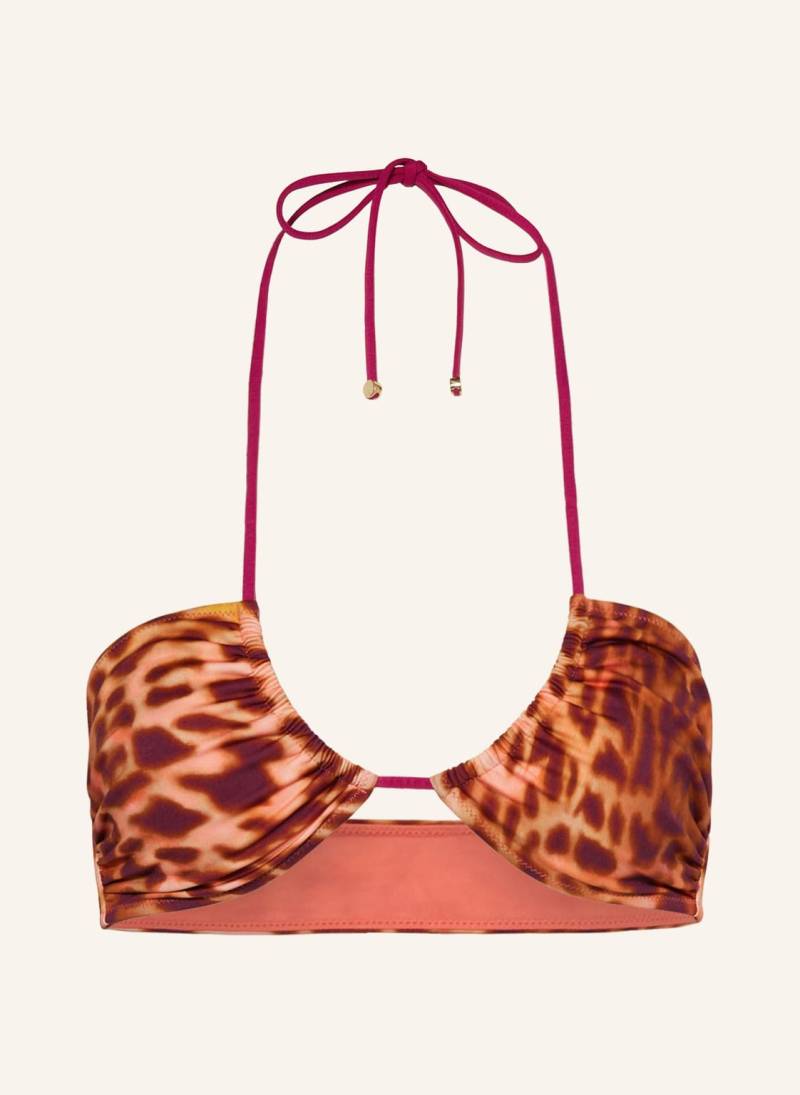Stella Mccartney Swimwear Triangel-Bikini-Top rosa von STELLA McCARTNEY SWIMWEAR