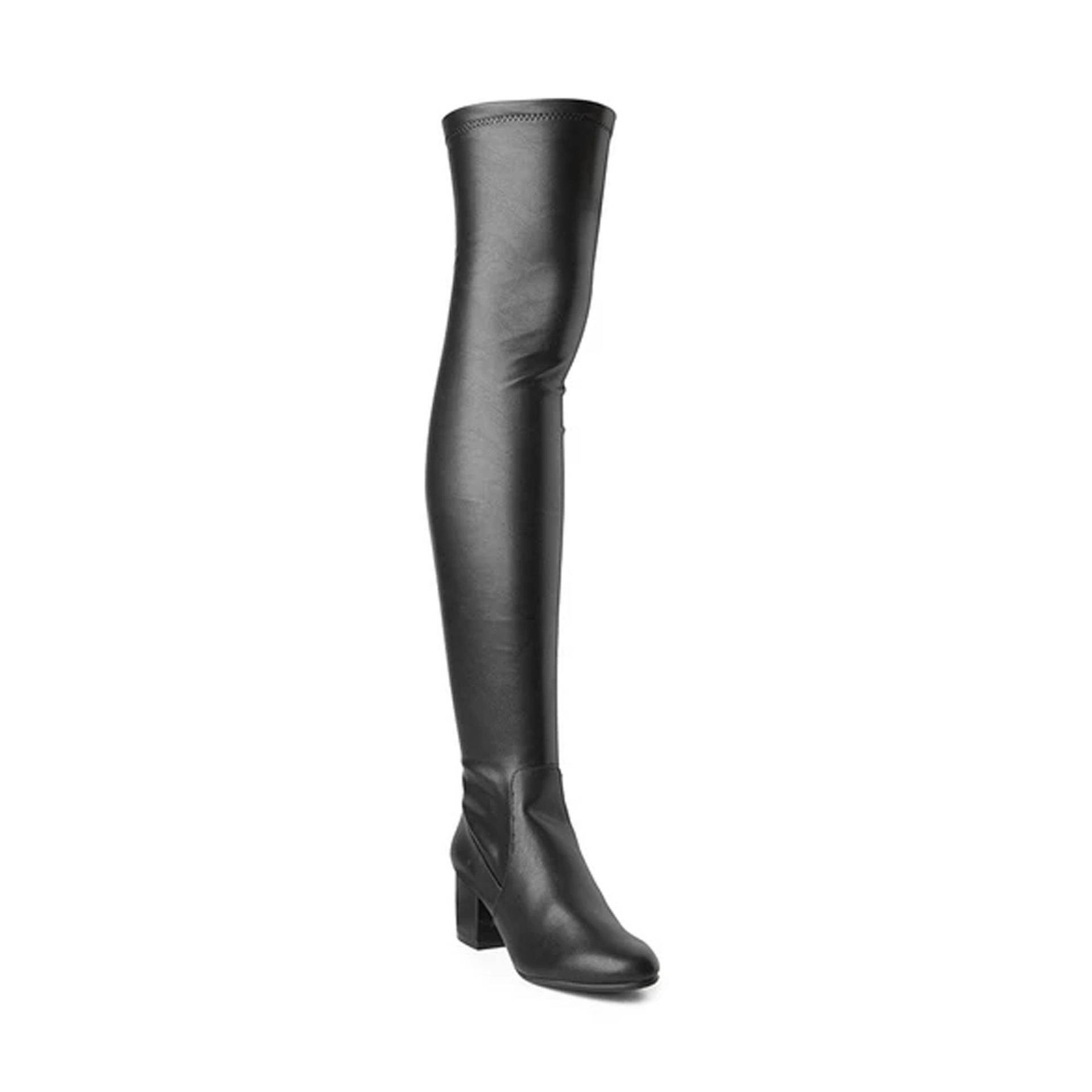 Overknee-stiefel Damen Black 38 von STEVE MADDEN