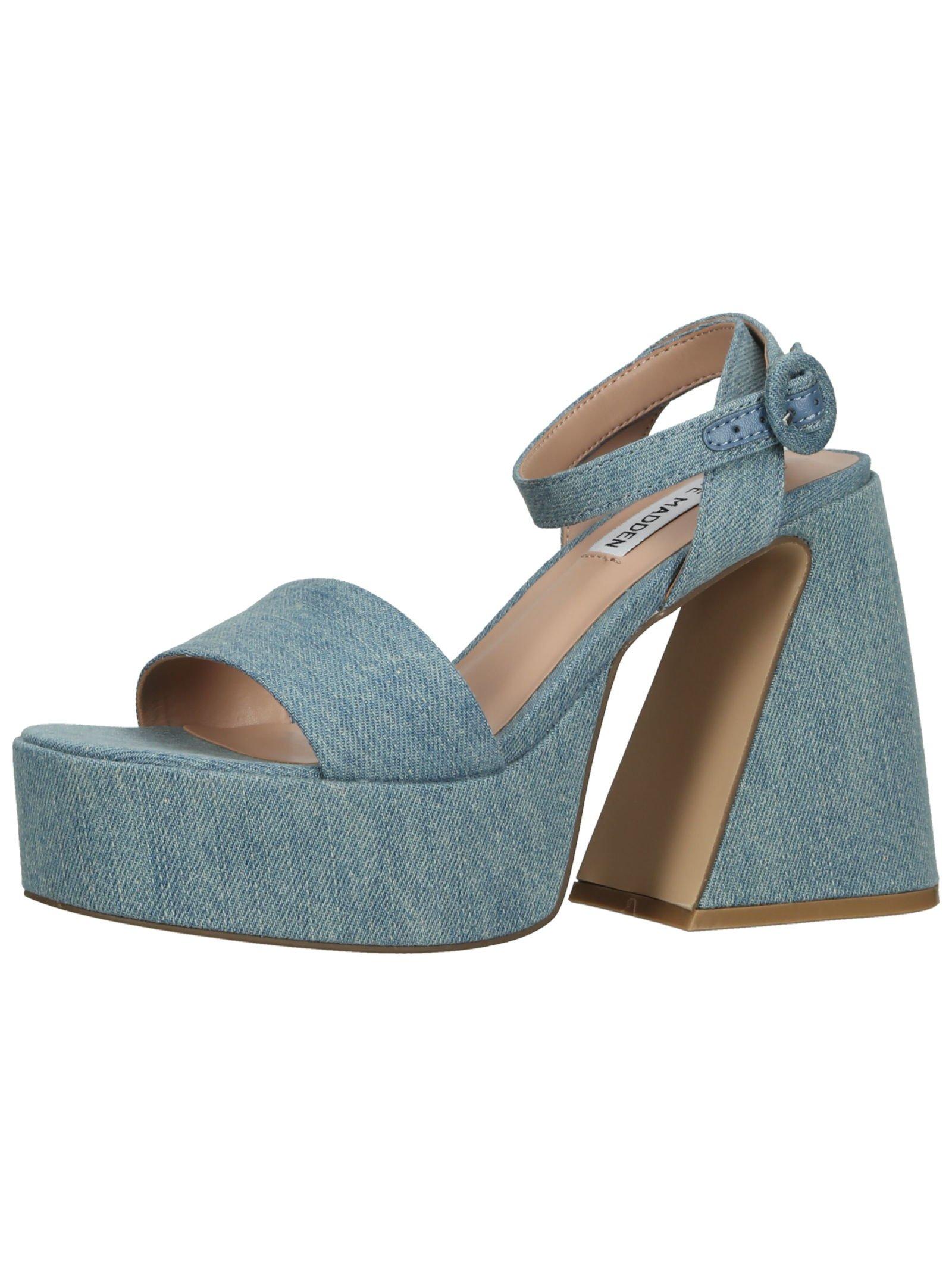 Sandalen Paysin Damen Blau Denim 38 von STEVE MADDEN