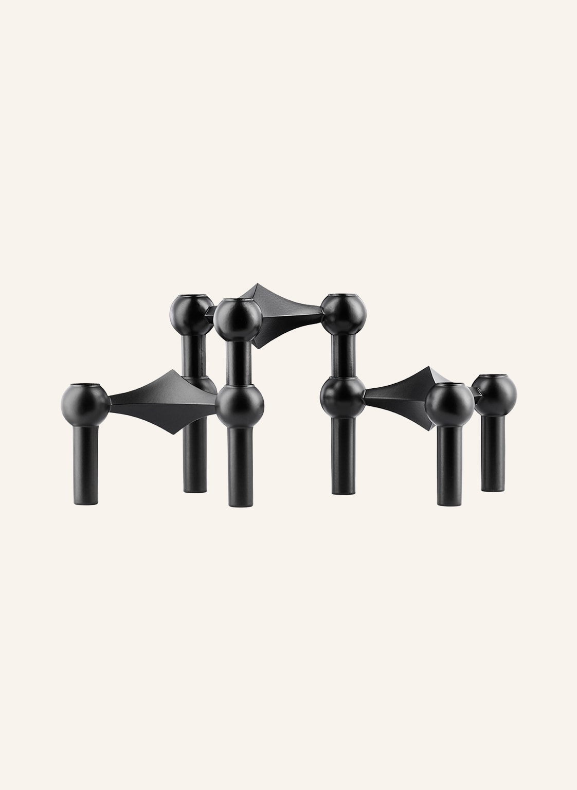 Stoff Nagel 3er-Set Kerzenhalter Stoff Nagel schwarz Stoff Nagel 3er-Set Kerzenhalter Stoff Nagel schwarz von STOFF NAGEL