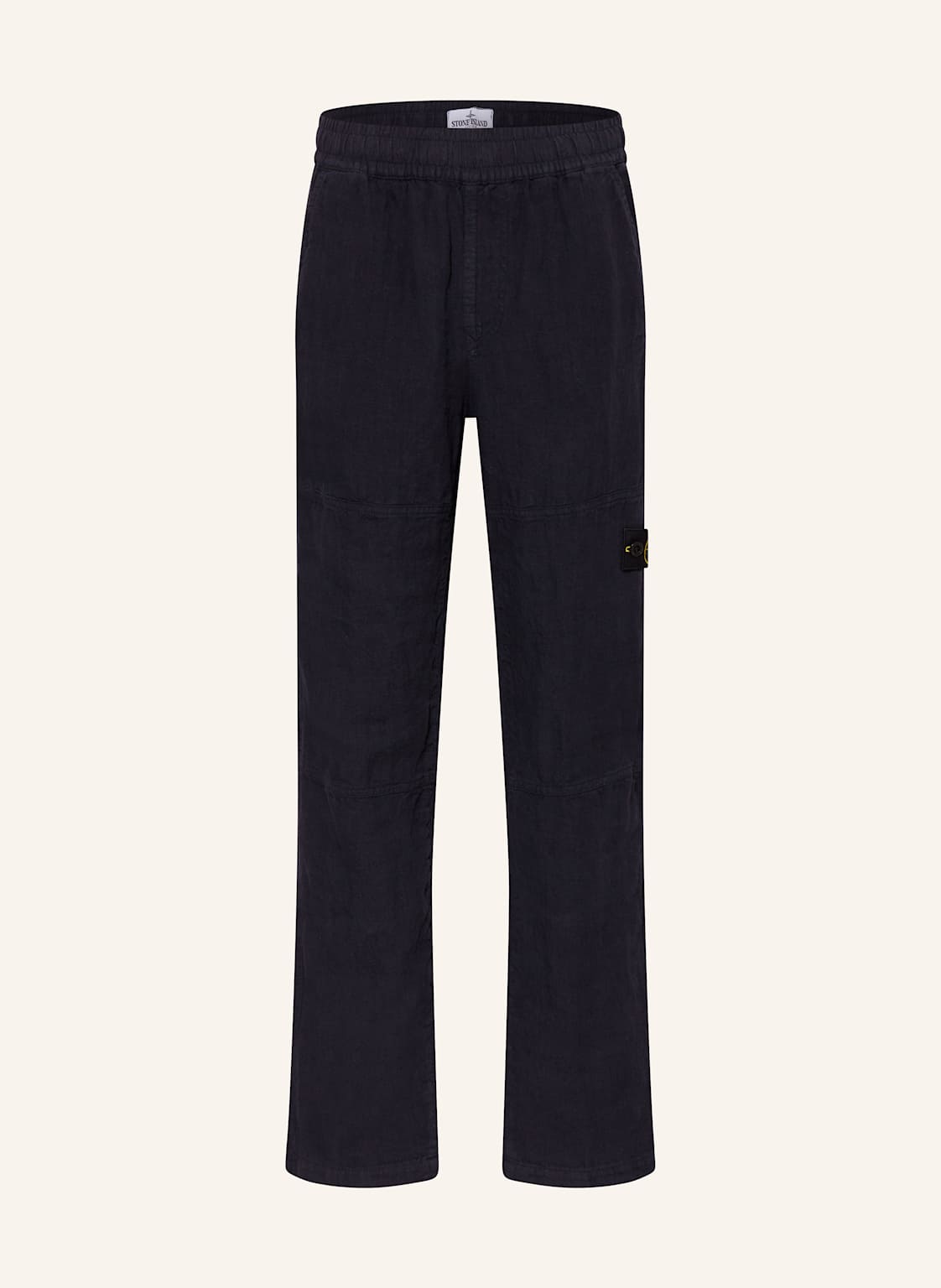 Stone Island Junior Hose Im Jogging-Stil Aus Leinen blau Stone Island Junior Hose Im Jogging-Stil Aus Leinen blau von STONE ISLAND JUNIOR