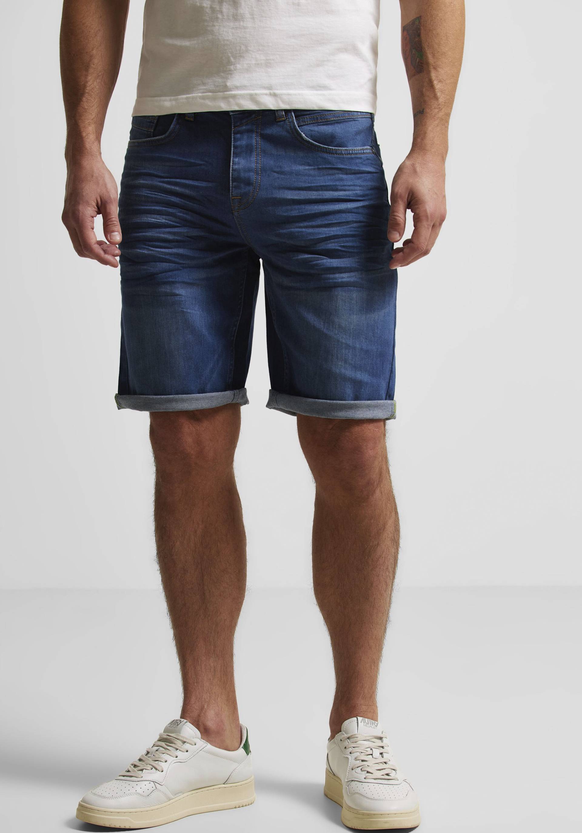 STREET ONE MEN Jeansshorts von STREET ONE MEN