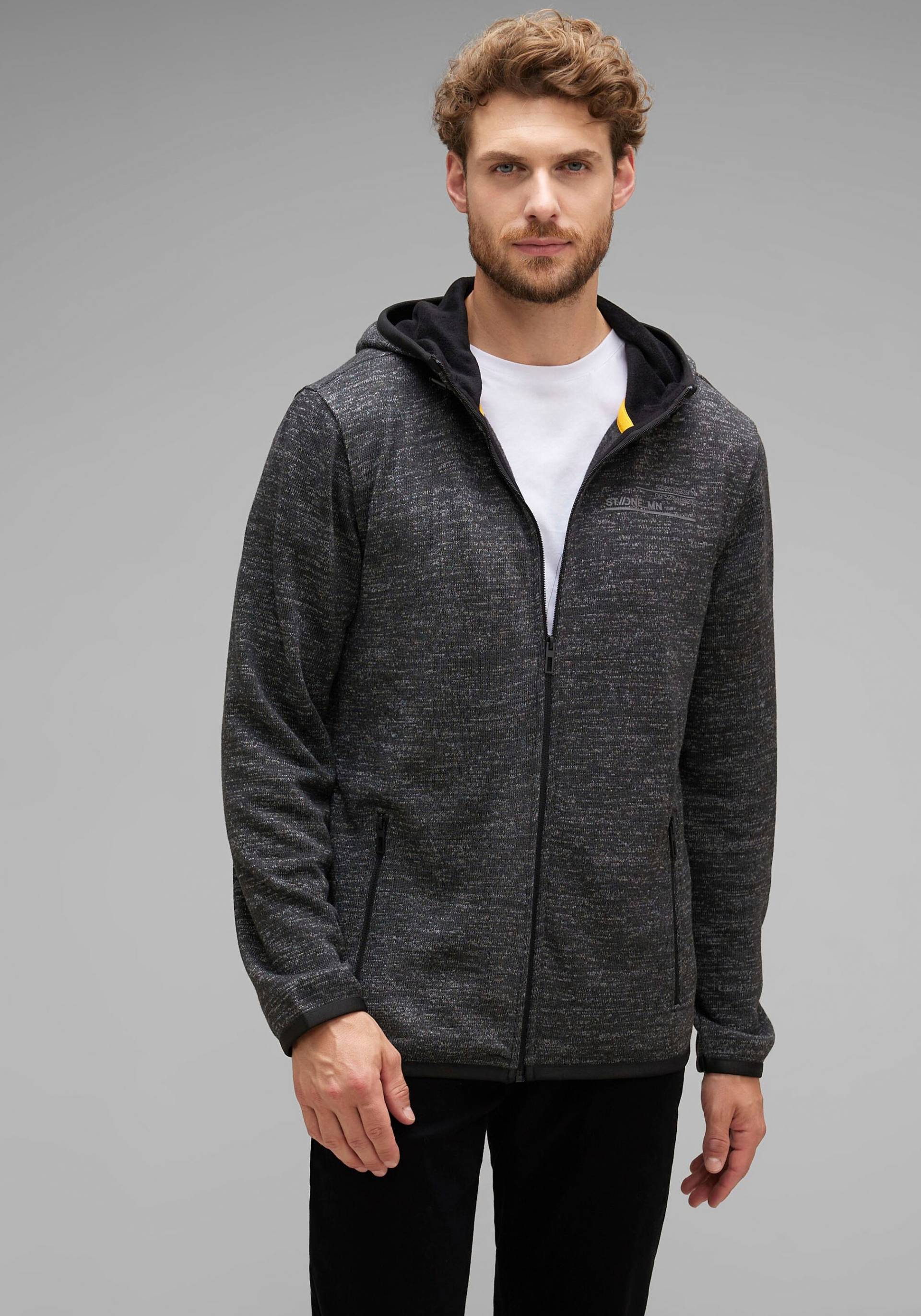 STREET ONE MEN Kapuzensweatjacke von STREET ONE MEN