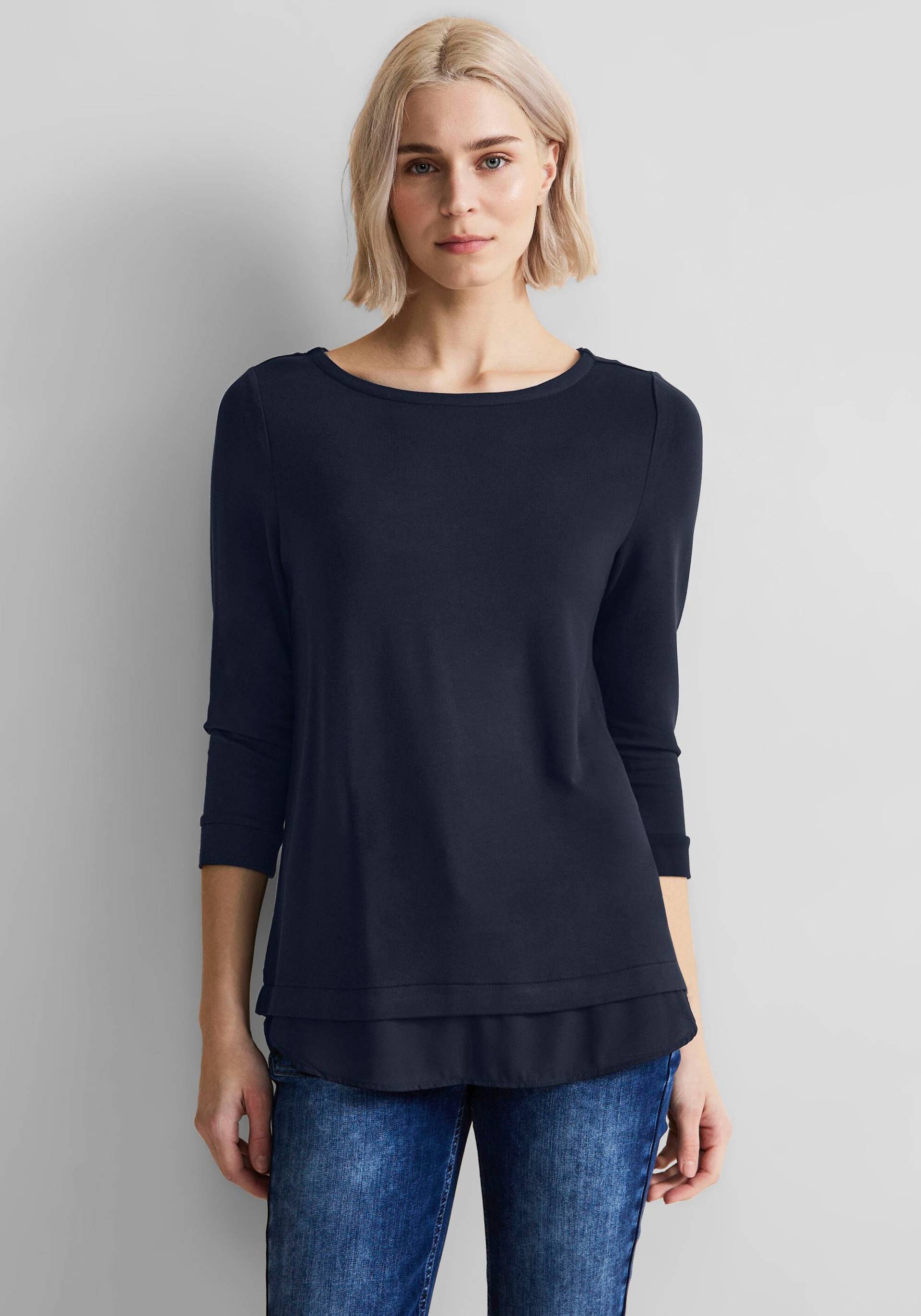 STREET ONE 3/4-Arm-Shirt, im Lagenlook von STREET ONE