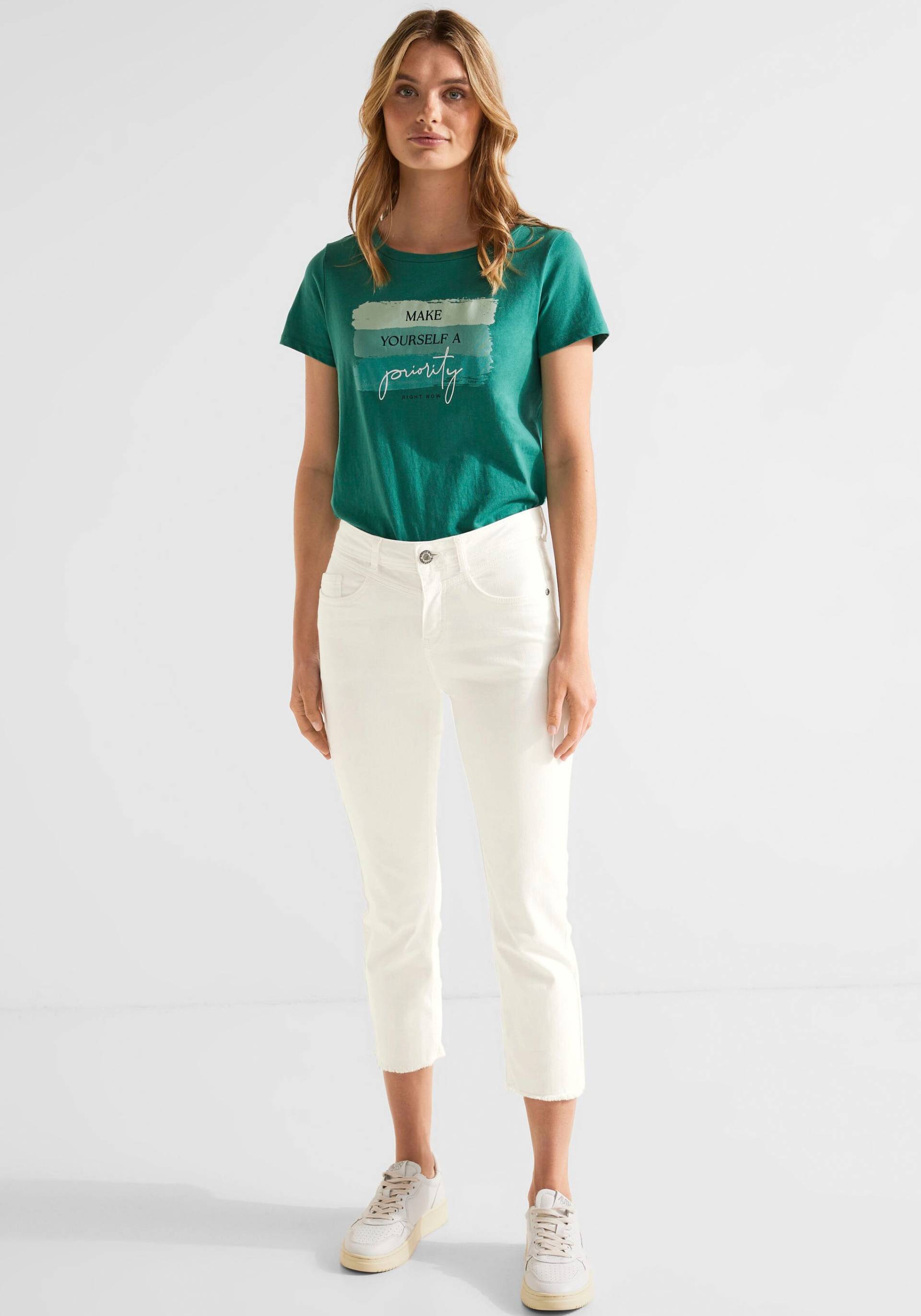 STREET ONE 7/8-Jeans, in heller Waschung STREET ONE 7/8-Jeans, in heller Waschung von STREET ONE