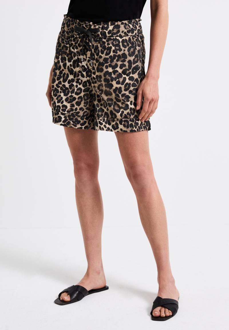 STREET ONE Bermudas, mit Leo-Muster von STREET ONE